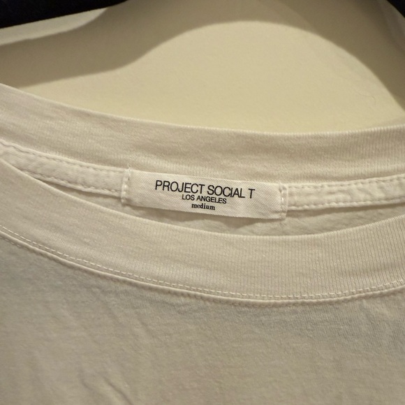 Project Social T White Tee - Picture 3 of 4